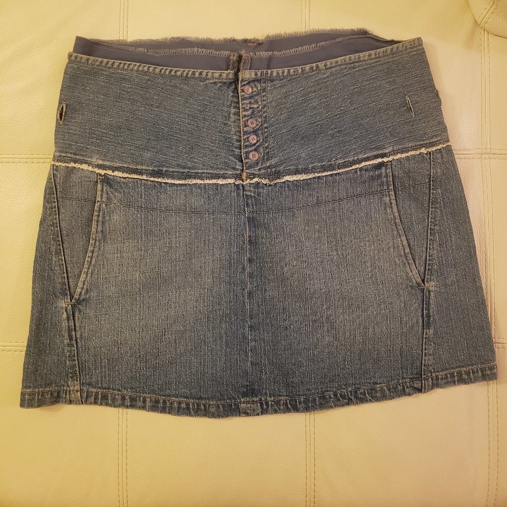 Marithe Francois Girbaud Denim Skirt